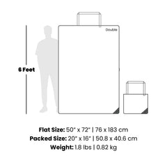 Tech Towel Tote Double - Shibumi Fade